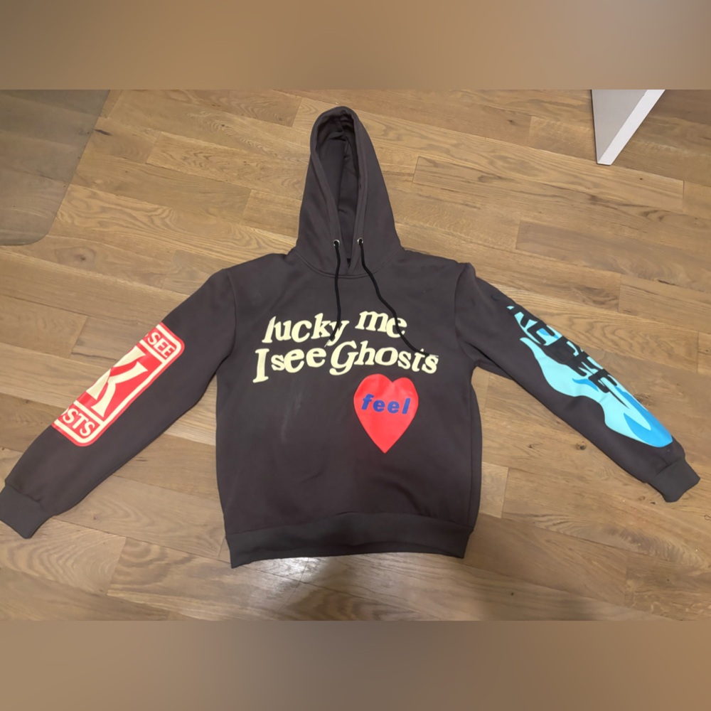 LUCKY ME I SEE GHOSTS KANYE WEST HOODIE size xl replica